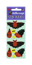 Load image into Gallery viewer, Wholesale - Pack of 12 Paper Stickers - Bats