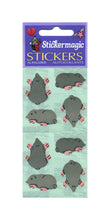 Load image into Gallery viewer, Wholesale - Pack of 12 Paper Stickers - Moles