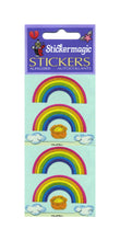 Load image into Gallery viewer, Wholesale - Pack of 12 Paper Stickers - Rainbows