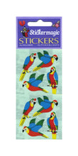 Load image into Gallery viewer, Wholesale - Pack of 12 Paper Stickers - Parrots