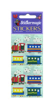 Load image into Gallery viewer, Wholesale - Pack of 12 Paper Stickers - Steam Trains