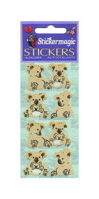 Wholesale - Pack of 12 Paper Stickers - Koalas