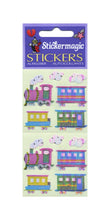 Load image into Gallery viewer, Wholesale - Pack of 12 Pearlie Stickers - Steam Trains