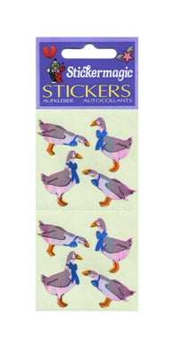 Wholesale - Pack of 12 Pearlie Stickers - Geese