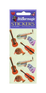 Wholesale - Pack of 12 Pearlie Stickers - Jazz Band