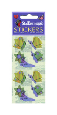 Wholesale - Pack of 12 Pearlie Stickers - Butterflies