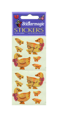 Wholesale - Pack of 12 Pearlie Stickers - Duck Family