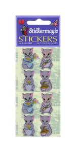 Wholesale - Pack of 12 Pearlie Stickers - Country Mice