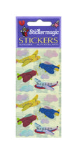 Load image into Gallery viewer, Wholesale - Pack of 12 Pearlie Stickers - Aeroplanes