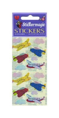 Wholesale - Pack of 12 Pearlie Stickers - Aeroplanes