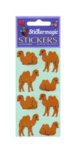 Load image into Gallery viewer, Wholesale - Pack of 12 Paper Stickers - Camels