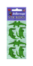 Load image into Gallery viewer, Wholesale - Pack of 12 Paper Stickers - Crocodiles