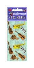 Load image into Gallery viewer, Wholesale - Pack of 12 Paper Stickers - Jazz Band