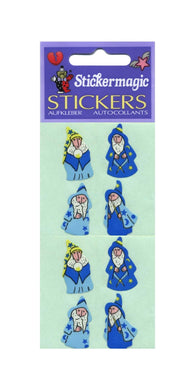 Wholesale - Pack of 12 Paper Stickers - Wizards