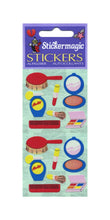 Load image into Gallery viewer, Wholesale - Pack of 12 Paper Stickers - Make-up Set