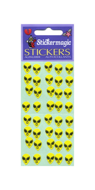 Wholesale - Pack of 12 Paper Stickers - Aliens