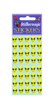 Load image into Gallery viewer, Wholesale - Pack of 12 Paper Stickers - Smiley Alien