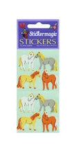 Load image into Gallery viewer, Wholesale - Pack of 12 Paper Stickers - Dartmoor Ponies