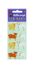 Load image into Gallery viewer, Wholesale - Pack of 12 Paper Stickers - Goat Kids