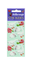 Load image into Gallery viewer, Wholesale - Pack of 12 Paper Stickers - Geese &amp; Bunny