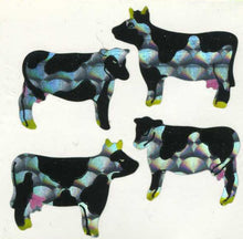 Load image into Gallery viewer, Pack of Prismatic Stickers - Cows