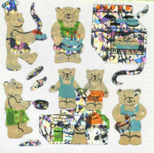 Load image into Gallery viewer, Roll of Prismatic Stickers - Micro Teddy Kitchen