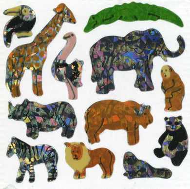 Roll of Prismatic Stickers - Micro Wildlife
