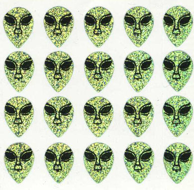 Roll of Prismatic Stickers - Alien