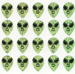 Pack of Prismatic Stickers - Alien