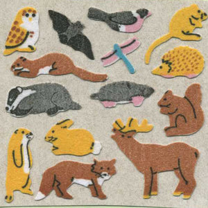 Pack of Furrie Stickers - Micro Forest Friends