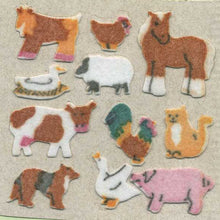 Load image into Gallery viewer, Roll of Furrie Stickers - Micro Farmyard Friends