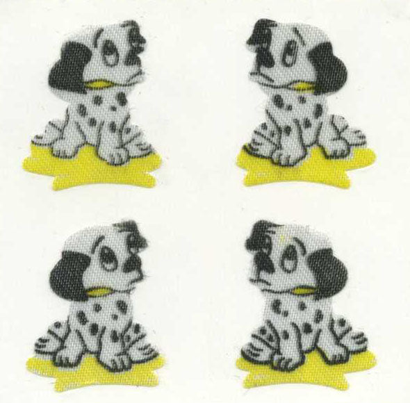 Roll of Silkie Stickers - Dalmatians