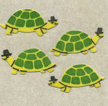 Load image into Gallery viewer, Pack of Furrie Stickers - Green Tortoises