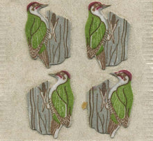 Load image into Gallery viewer, Roll of Furrie Stickers - Woodpeckers