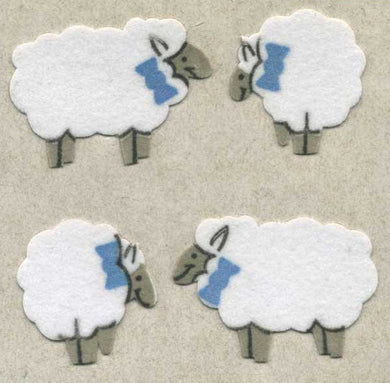 Roll of Furrie Stickers - Sheep