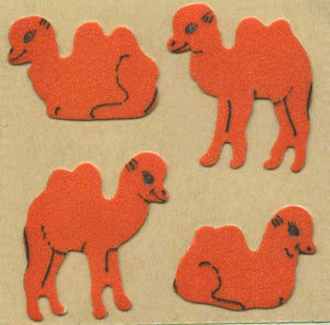 Roll of Furrie Stickers - Camels