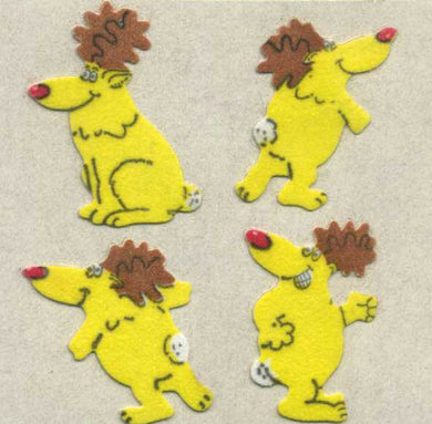 Roll of Furrie Stickers - Reindeer