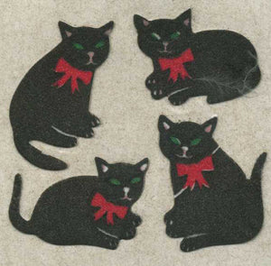 Pack of Furrie Stickers - Black Cats