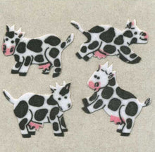 Load image into Gallery viewer, Roll of Furrie Stickers - Cows