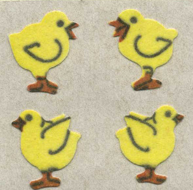 Roll of Furrie Stickers - Chicks
