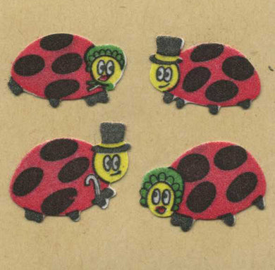 Roll of Furrie Stickers - Ladybirds