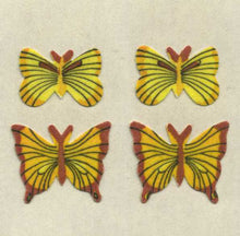 Load image into Gallery viewer, Roll of Furrie Stickers - Yellow Butterflies