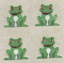 Load image into Gallery viewer, Pack of Furrie Stickers - Frogs Sitting