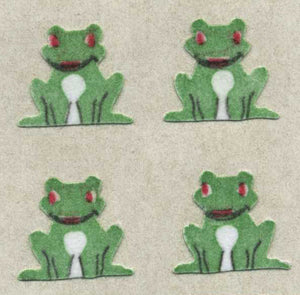 Pack of Furrie Stickers - Frogs Sitting