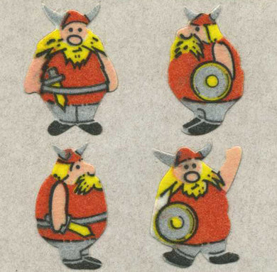 Roll of Furrie Stickers - Vikings