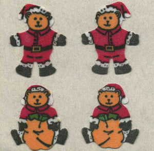 Pack of Furrie Stickers - Santa Bears