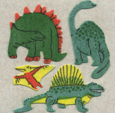 Roll of Furrie Stickers - Dinosaurs