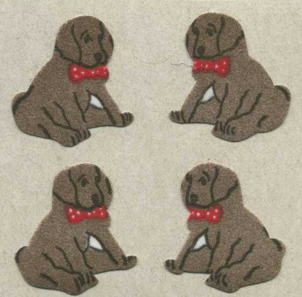 Pack of Furrie Stickers - Puppies Sitting – Stickermagic UK