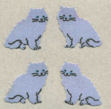 Load image into Gallery viewer, Roll of Furrie Stickers - Purple Cats