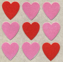 Load image into Gallery viewer, Roll of Furrie Stickers - Pink Hearts